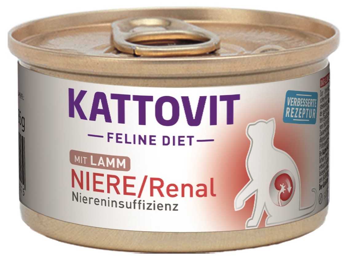 Kattovit Feline Diet Kidney/Renal Lamb - wet cat food - 85 g