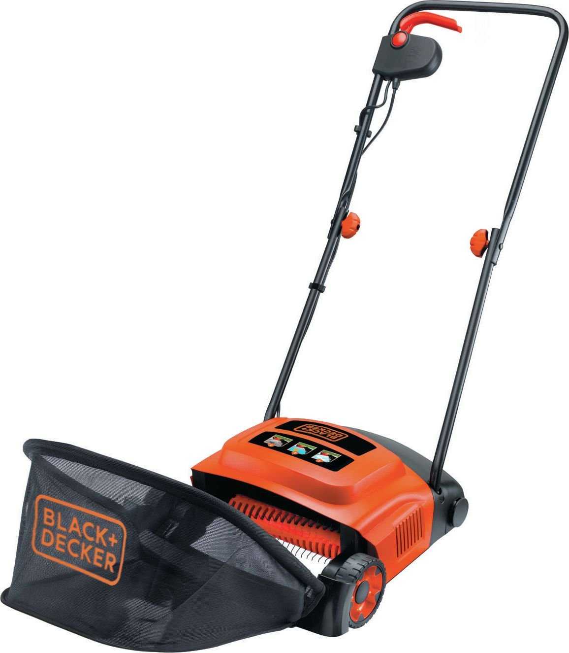 Black AND amp;Decker GD300-QS lawn scarifier, 600W, 30L