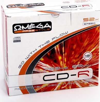 Omega CD-R 700 MB 52x 10 pcs (56663)