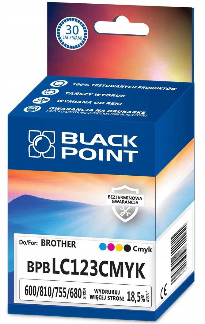 BLACK POINT BPBLC123CMYK Color
