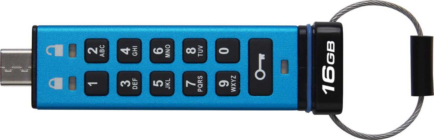 KINGSTON 16GB IronKey Keypad 200C USB-C