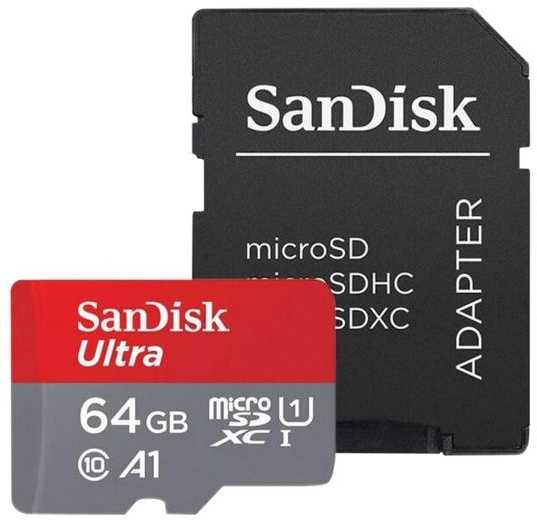 SANDISK Micro SDXC 64GB Class 10 SDSQUAB-064G-GN6IA