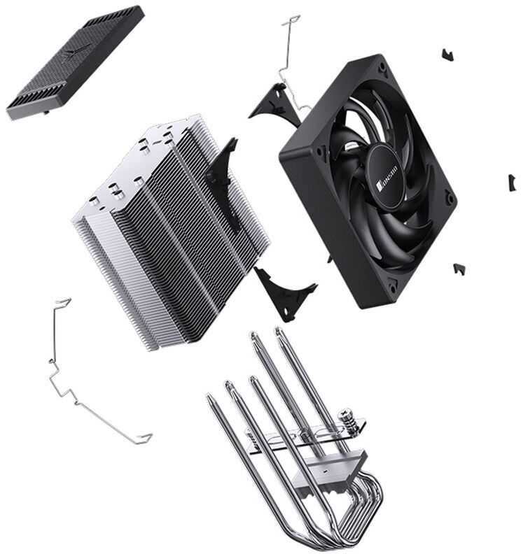Jonsbo CR-1000 EVO CPU Cooler Black