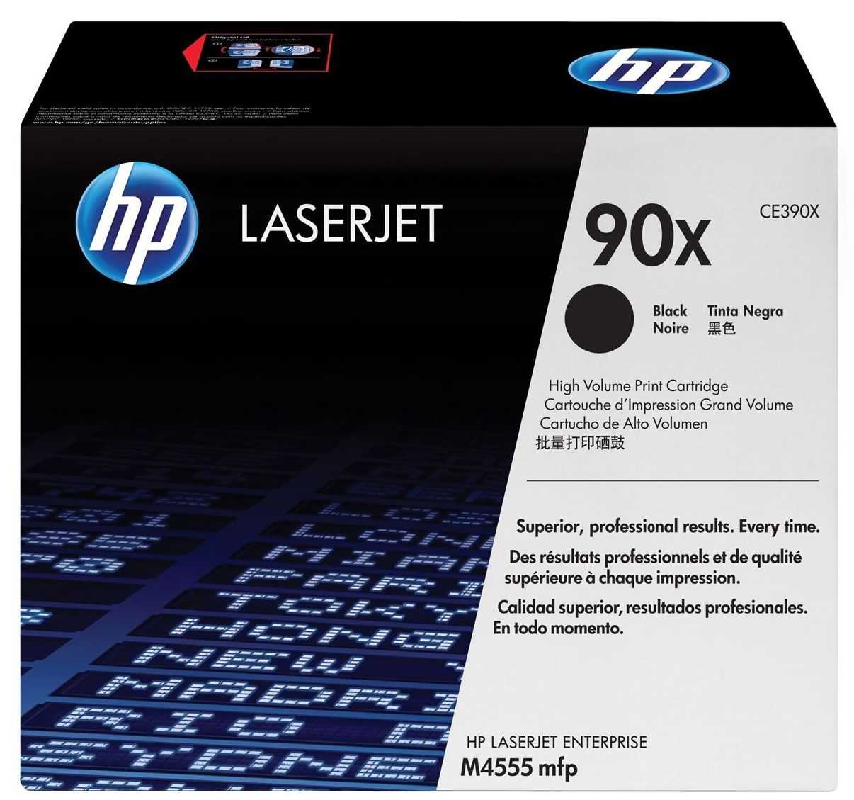 HP Toner CE390X / 90X Black