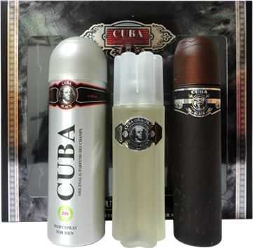 Cuba Black 100ml Gift Box