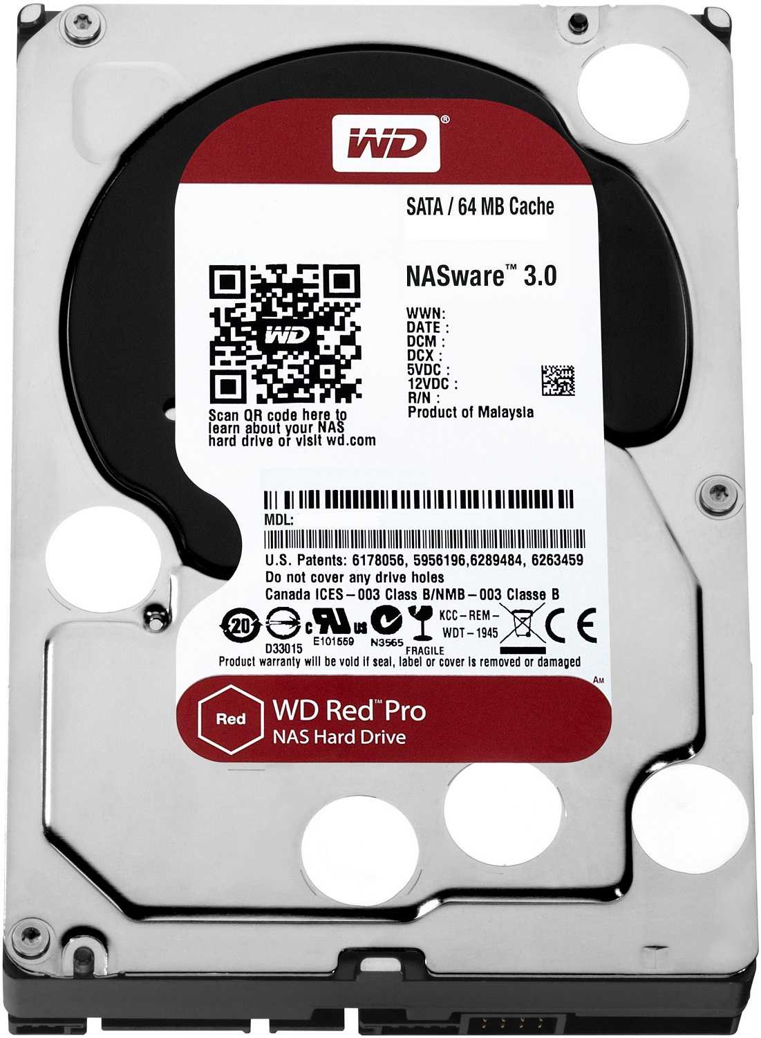 WD 8TB 7200RPM SATA III 256MB 8003FFBX