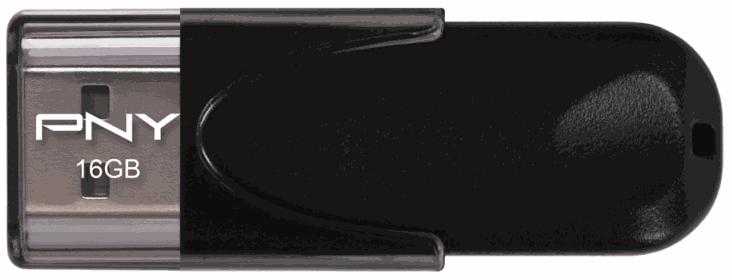 PNY Attache4 16GB USB2.0 Black