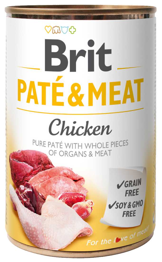 Brit Paté AND Meat with Chicken, 400g