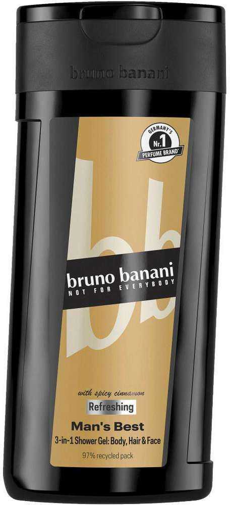 Bruno Banani Man's Best With Spicy Cinnamon 250ml