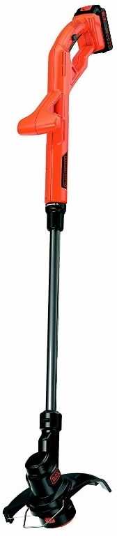 Black+Decker Akku-Rasentrimmer ST1823, 18 Volt (orange/black