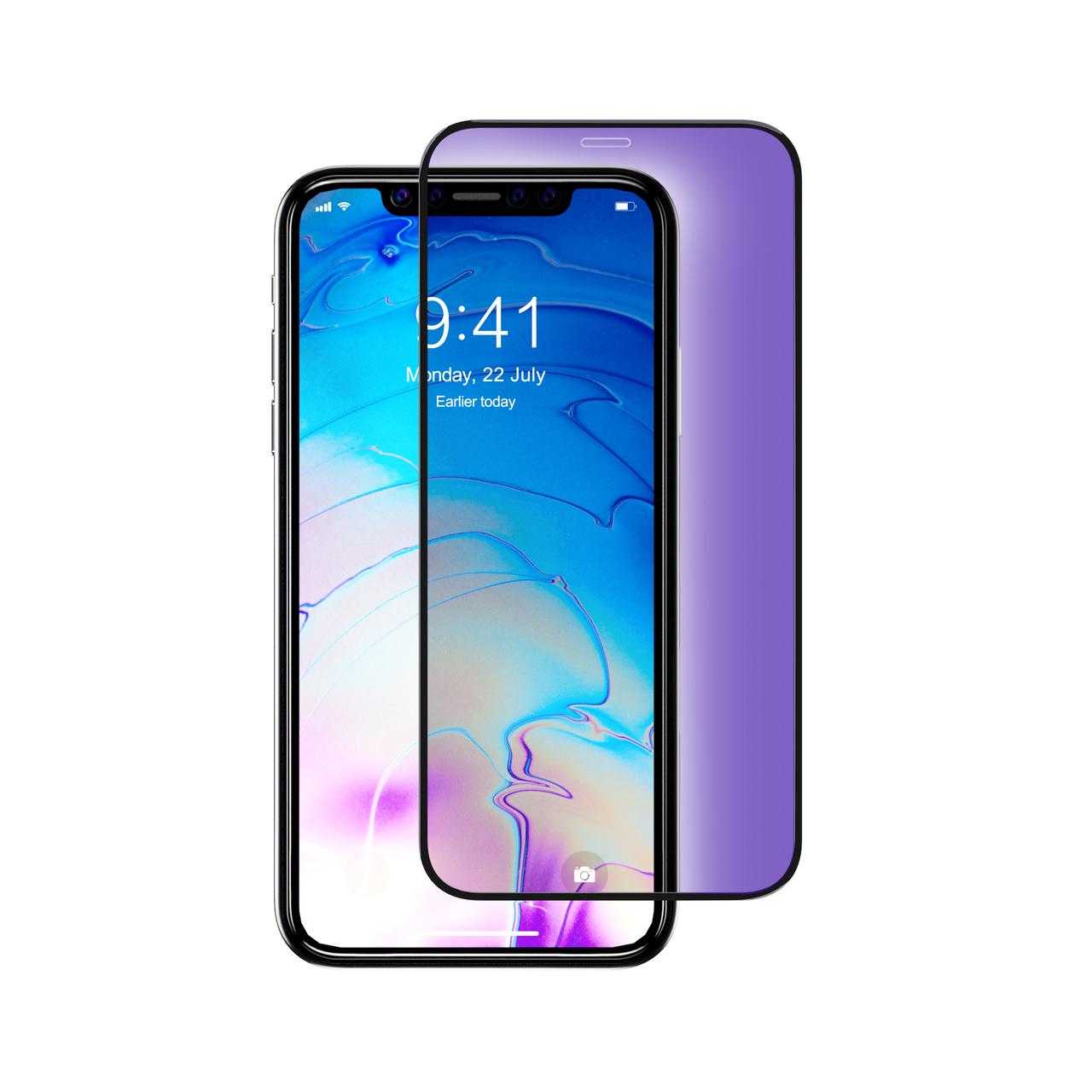 Devia Full Screen Tempered Glass iPhone XS/X (5.8 inch), black (10 pieces)
