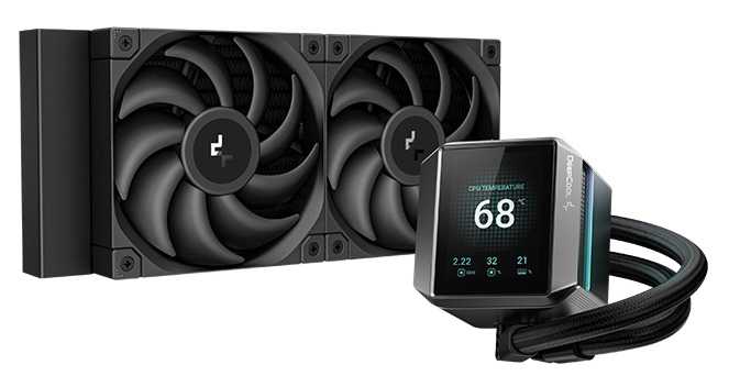 deepcool Mystique 240 120mm CPU Cooler R-LX550-BKDSNC-G-1