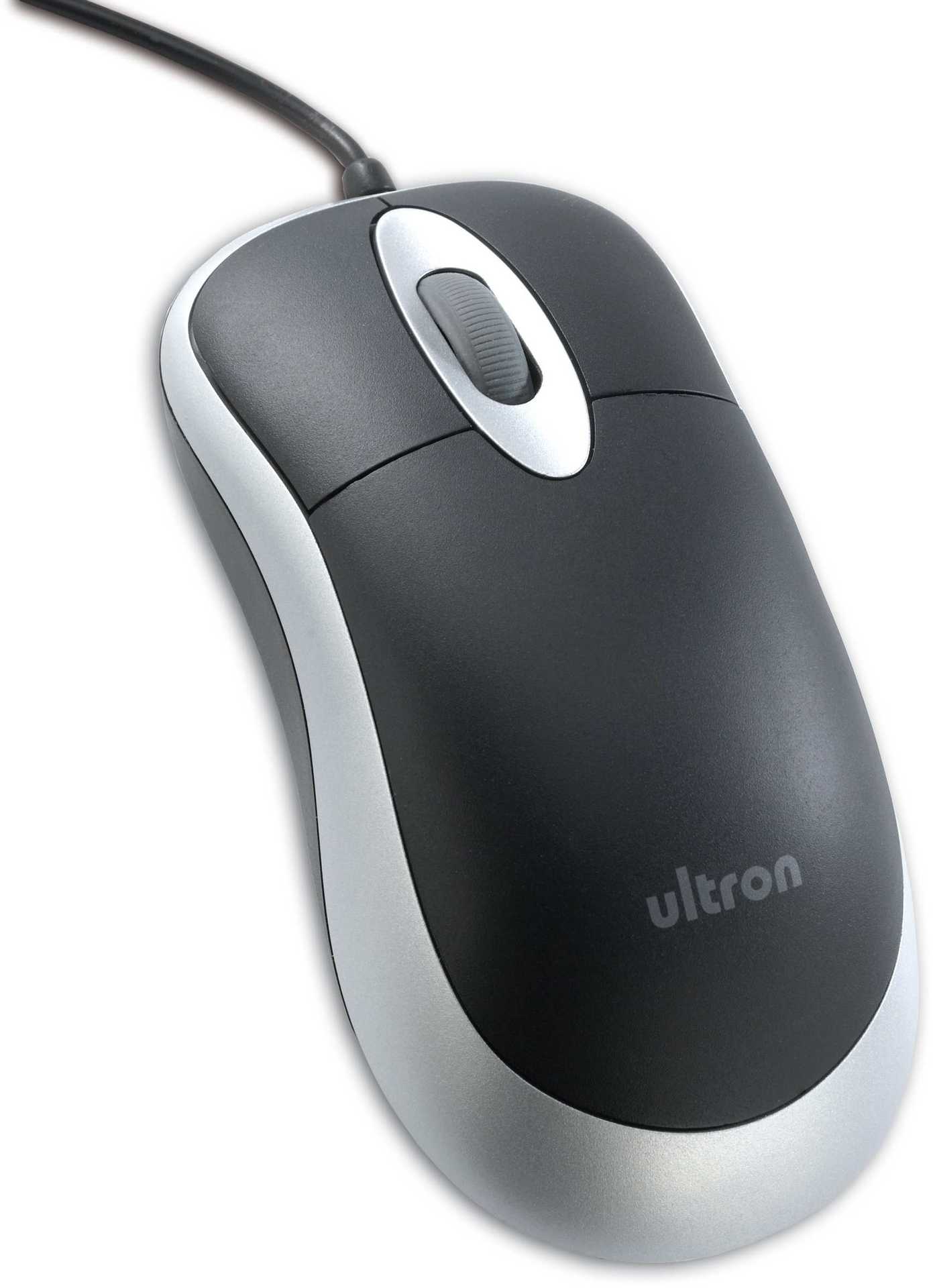 Ultron Mouse UM-100 basic optical black/silver