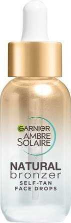 Garnier Ambre Solaire Natural Bronzer Self Tan Face Drops 30ml