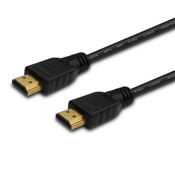 Savio HDMI CABLE 2M V1.4 3D A MALE-A MALE CL-05