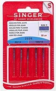 Singer Universal needles No. 80/90/100, 5 pcs.