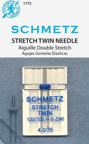 Schmetz 130/705 H-S ZWI № 75/4 Stretch Twin Needle 53001066