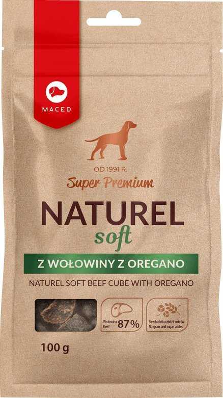 MACED 40-0001-0742 dog/cat treat snacks, beef flavor, 100 g