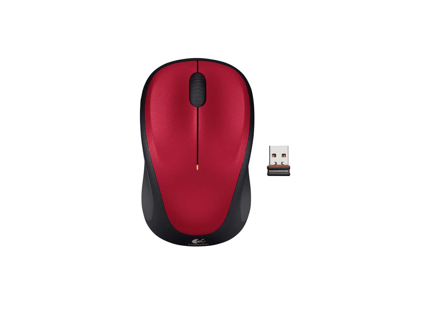 LOGITECH M235 Red 910-002496 - Smartech.ee