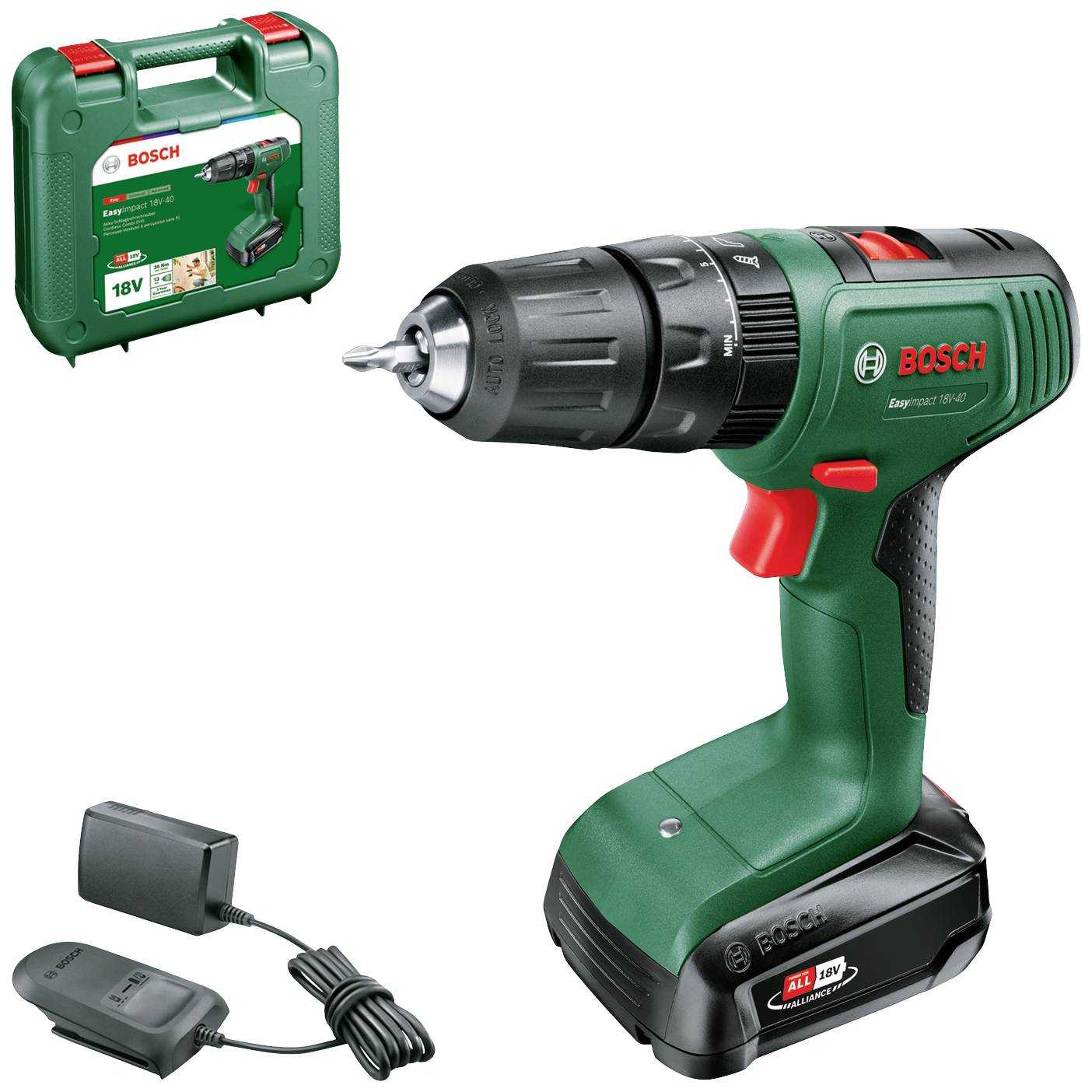 Bosch Powertools Akku-Impact Driver EasyImpact 18V-40