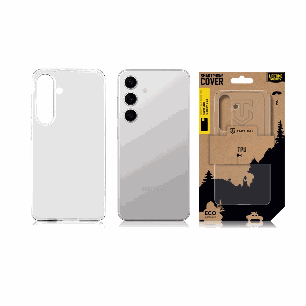 Tactical "Galaxy S24 TPU Case" Transparent