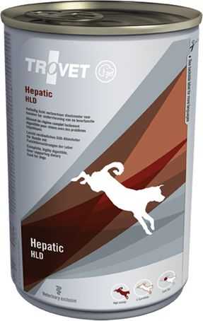 TROVET Hepatic HLD Chicken – Wet dog food – 400 g