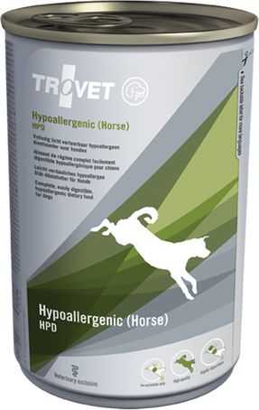 TROVET Hypoallergenic HPD with horse – Wet dog food – 400 g