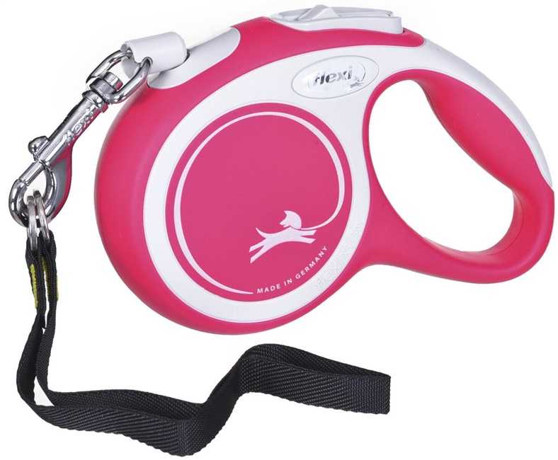 Flexi automatic leash New Comfort XS rope 3 m color red.