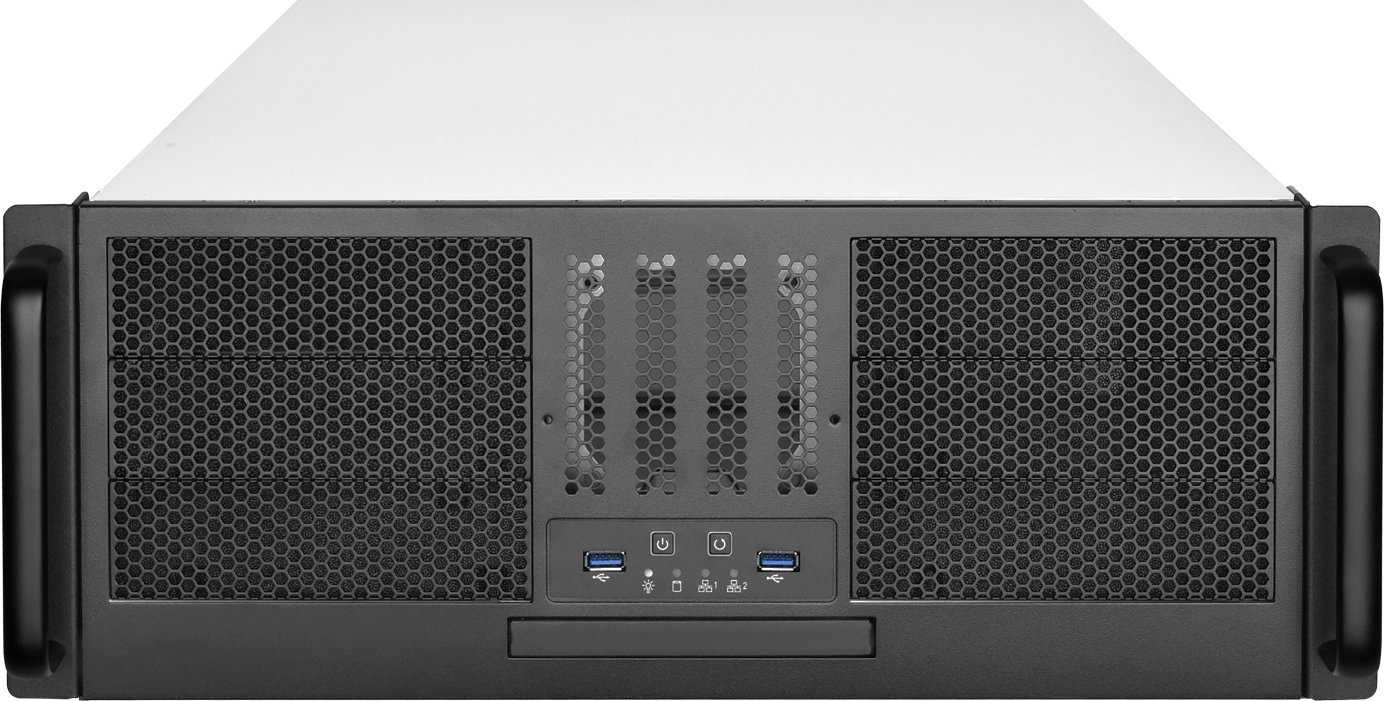 SilverStone Technology SST-RM41-506 (black, 4U) (SST-RM41-506)