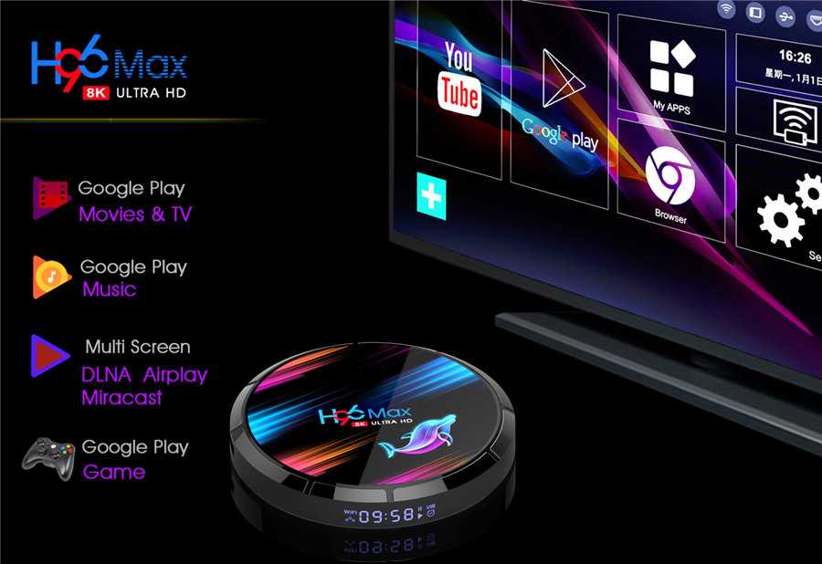 Riff Smart TV Amlogic S905 X3, 4GB + 128GB