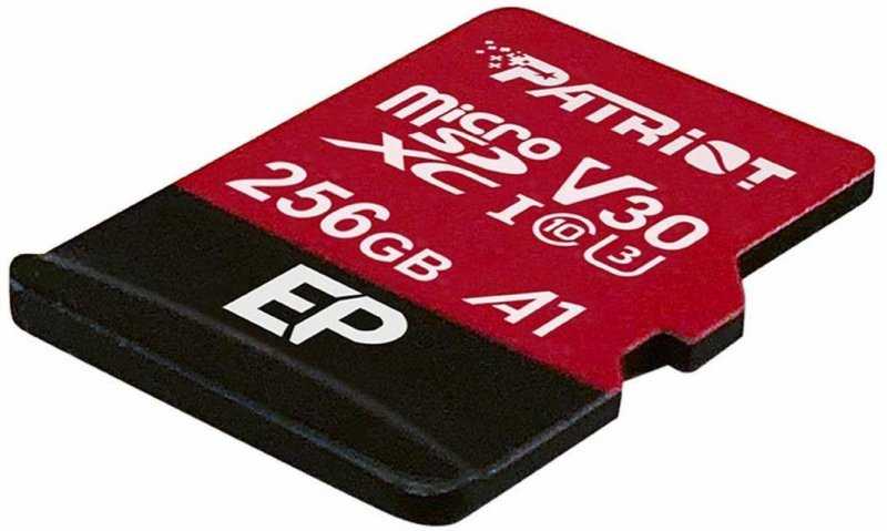 PATRIOT PRO Micro SDXC 256GB A1 V30 U3