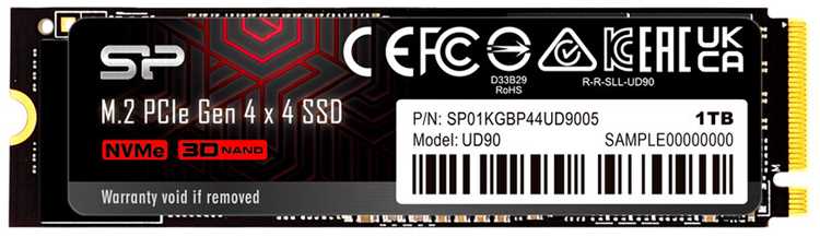 SILICON POWER UD90 1TB SP01KGBP44UD9005
