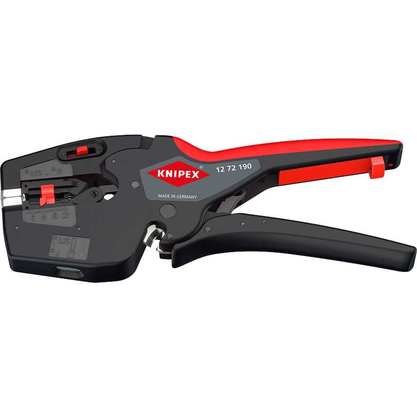 Knipex NexStrip Electrician`s Multi-Tool (black/red) (12