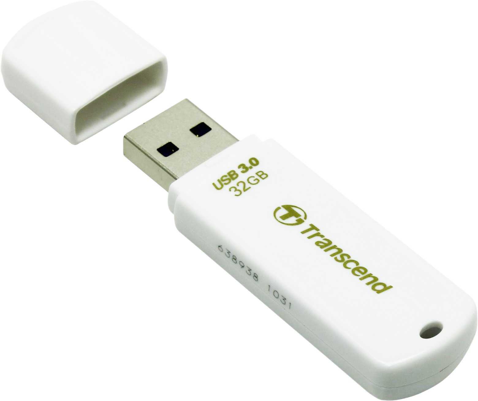 Transcend JetFlash 730 32GB USB 3.0 White