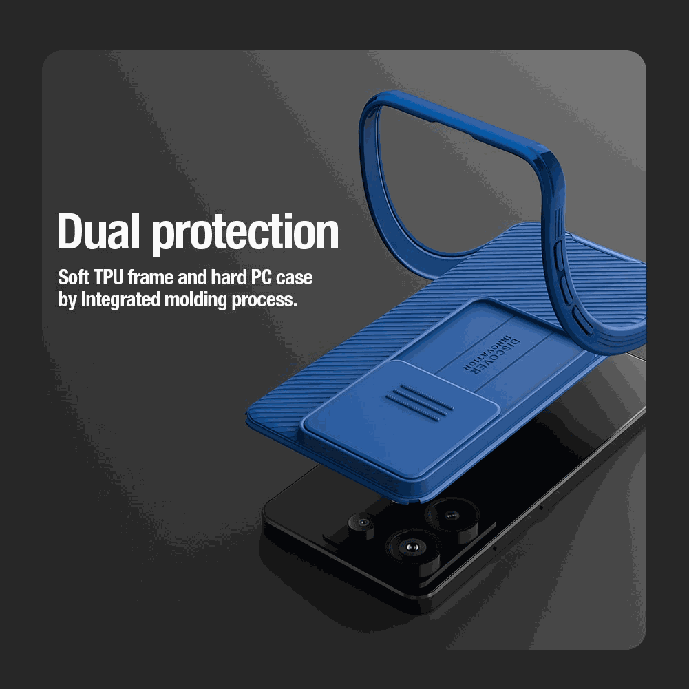 Nillkin "CamShield Hard Case for Xiaomi Redmi Note 13 5G" Black