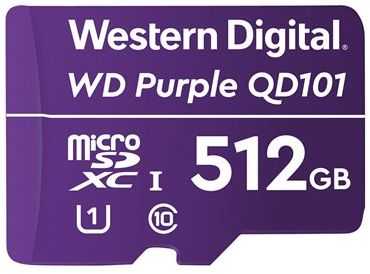 WD Micro SDXC 512GB Class 10 UHS I