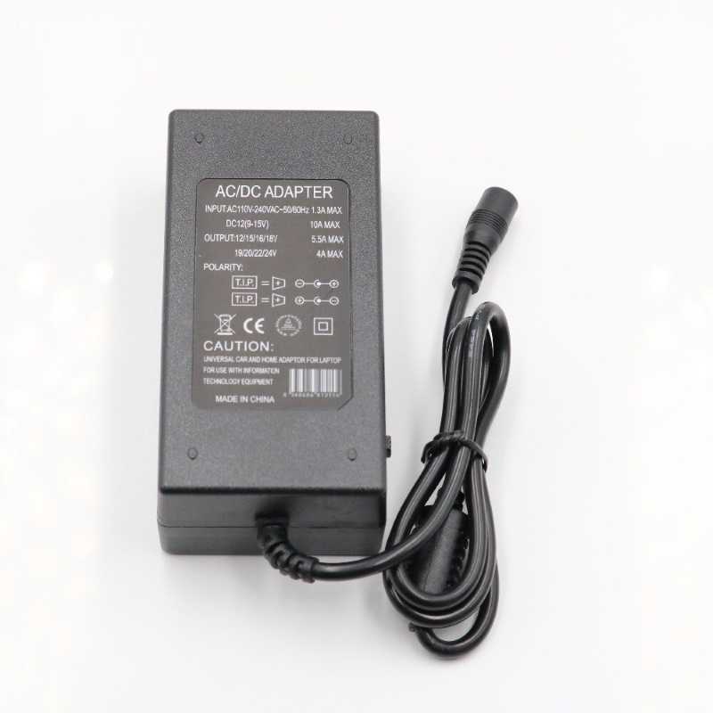 Riff "GX-96W Universal Laptop Charger 13 Ports 96W Black";
