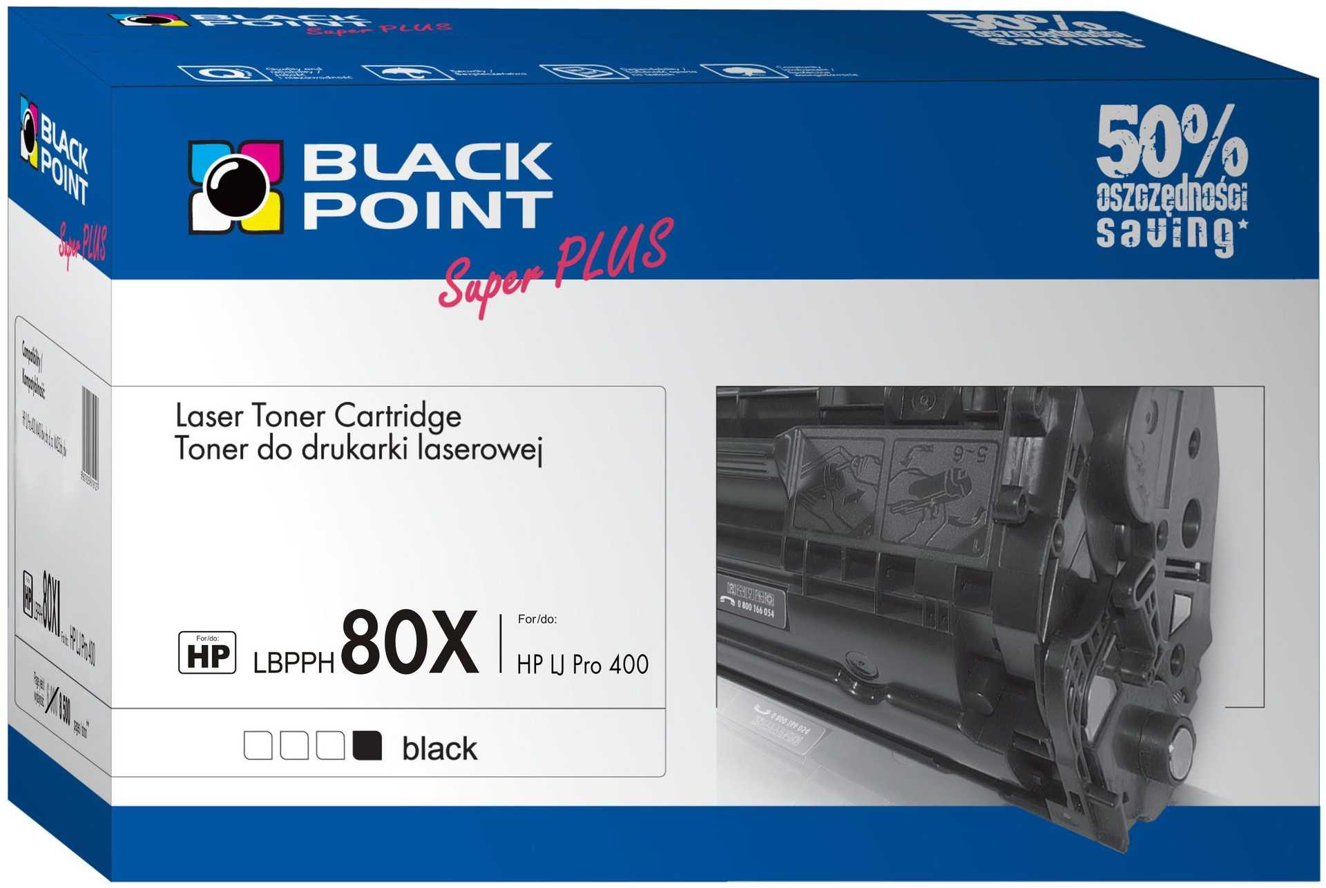 BLACK POINT LBPPH80X Black
