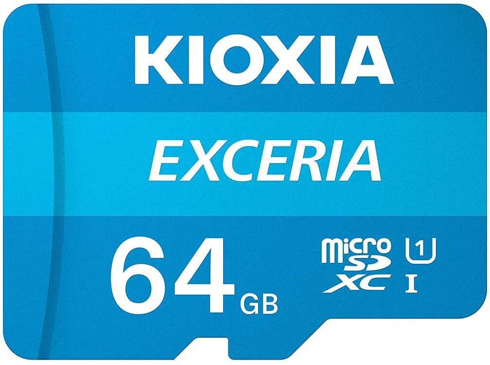 KIOXIA Micro SDXC 64GB Class 10 UHS-I THN-M203K0640EA