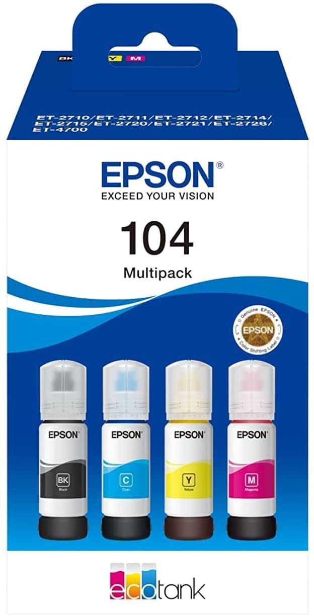 EPSON Multipack 104 EcoTank Color
