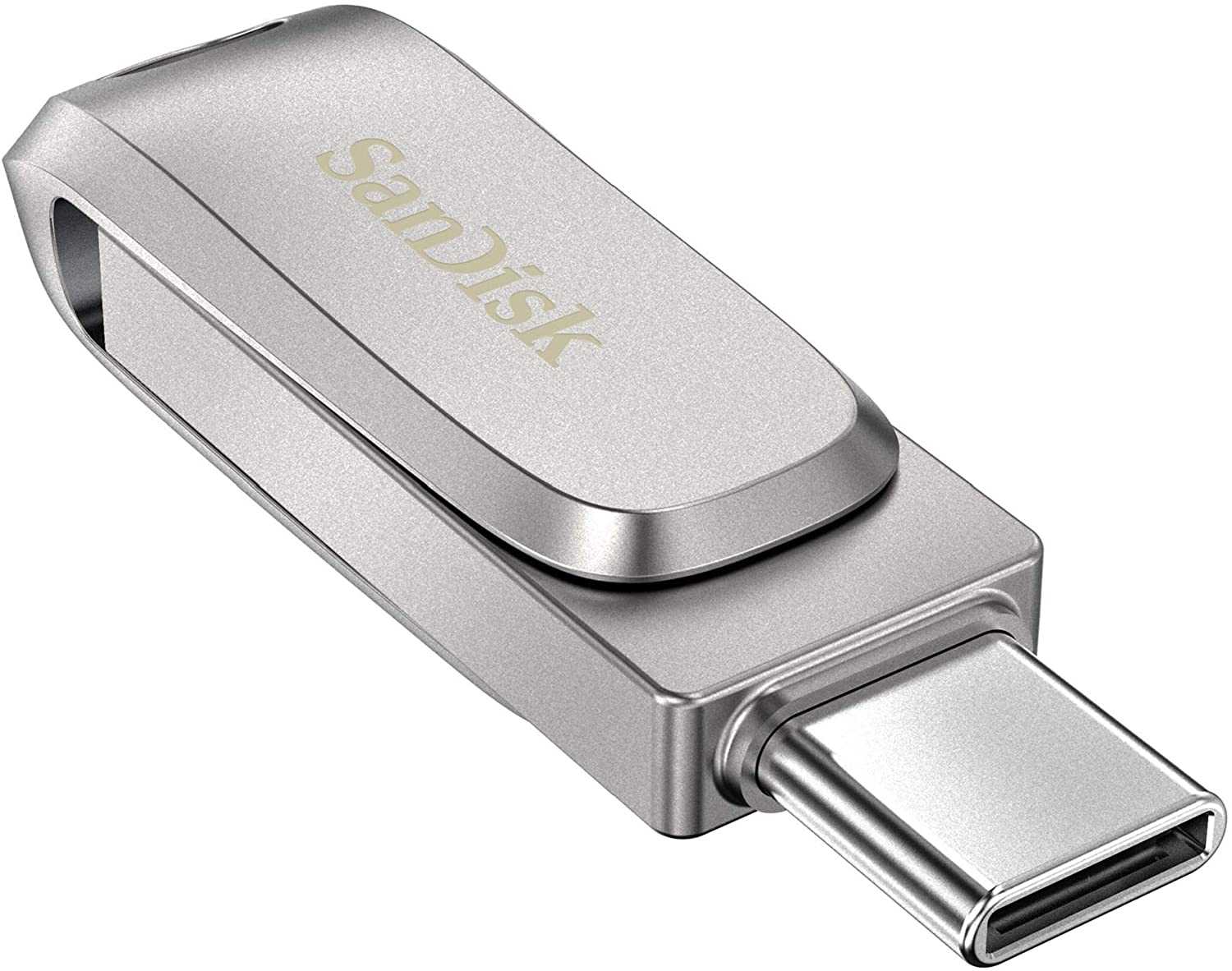 SANDISK 32GB Ultra Dual Drive Luxe USB 3.1/USB-C Silver