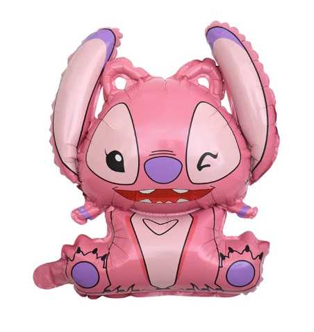 Riff 52x50cm Lilo and Stitch pink folio balloon