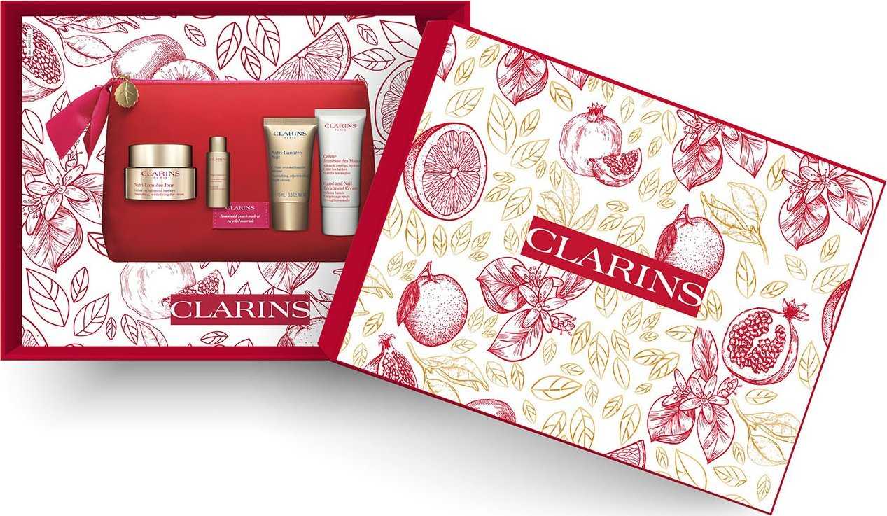 Clarins SET (NUTRI LUMIERE DAY CREAM 50ML + NUTRI LUMIERE LOTION)