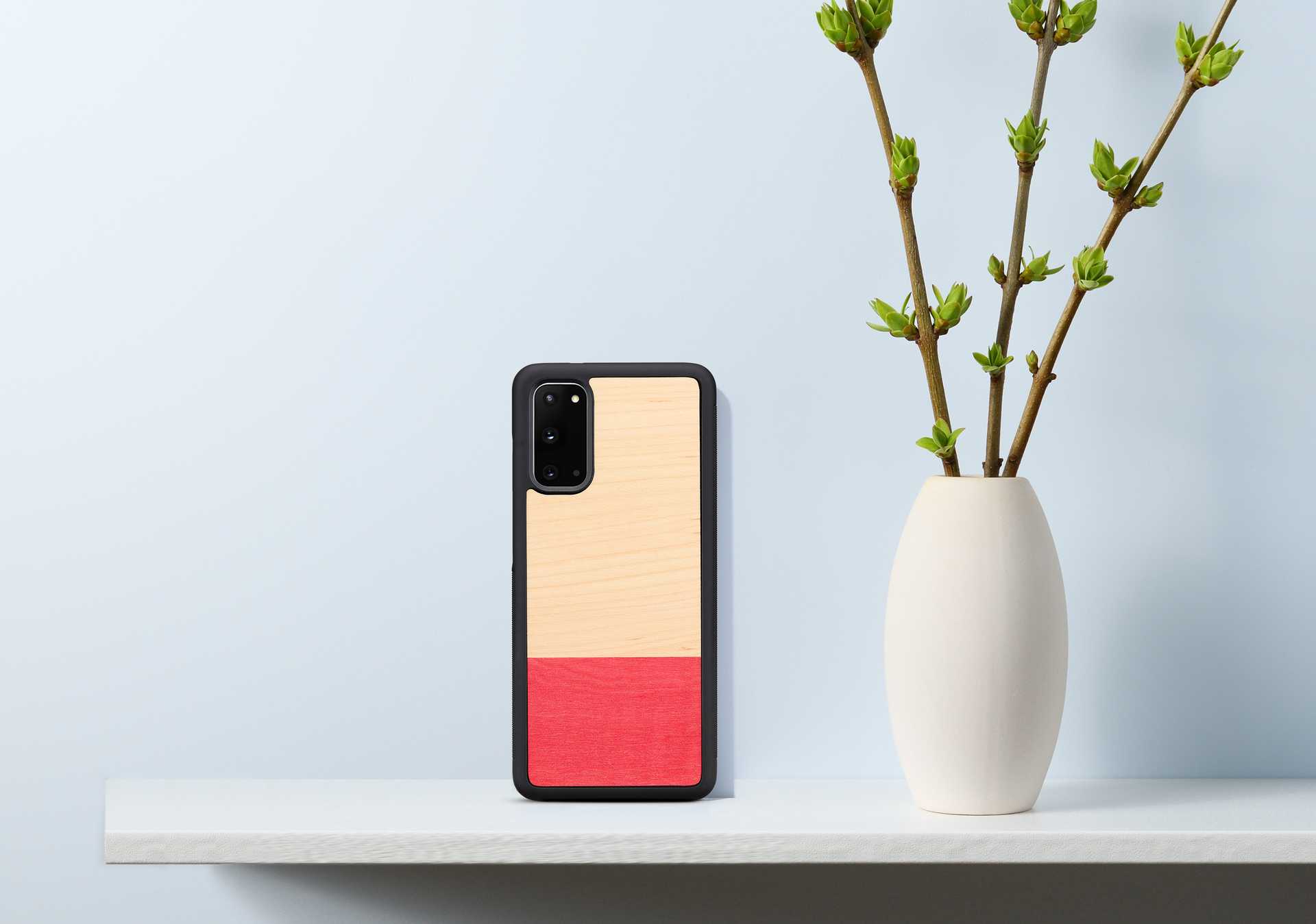 MAN AND amp;WOOD galaxy S20 case, mismatch black