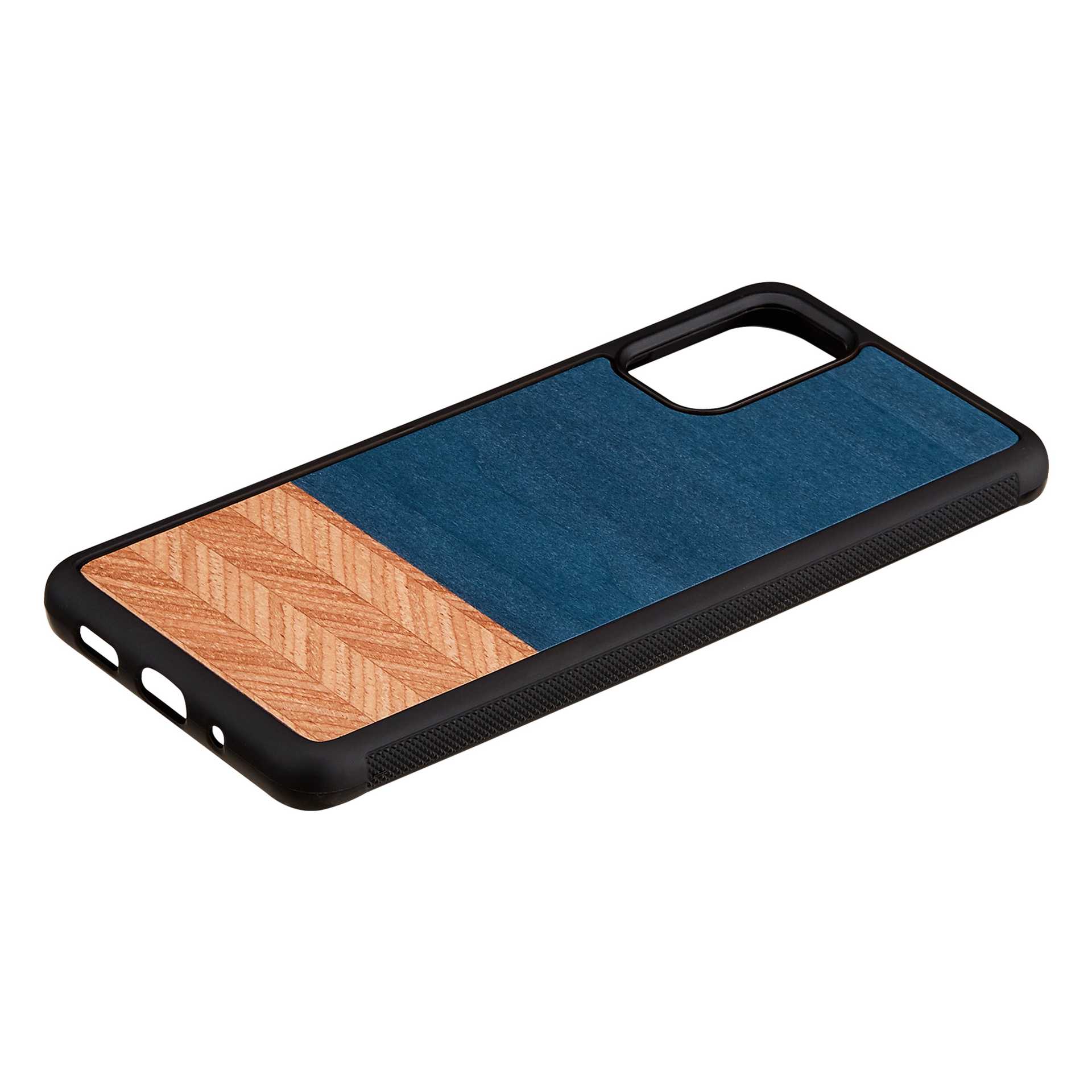 MAN AND amp;WOOD case for Galaxy S20+ denim black