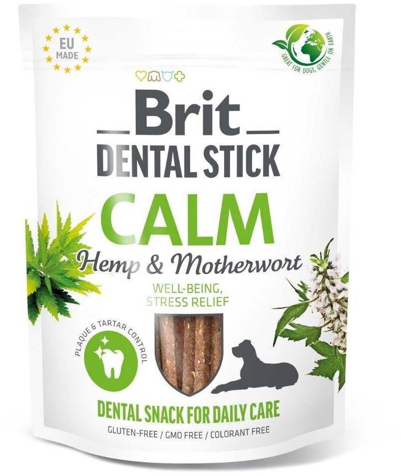 Brit Dental Stick Calm Hemp AND Materwort 251g