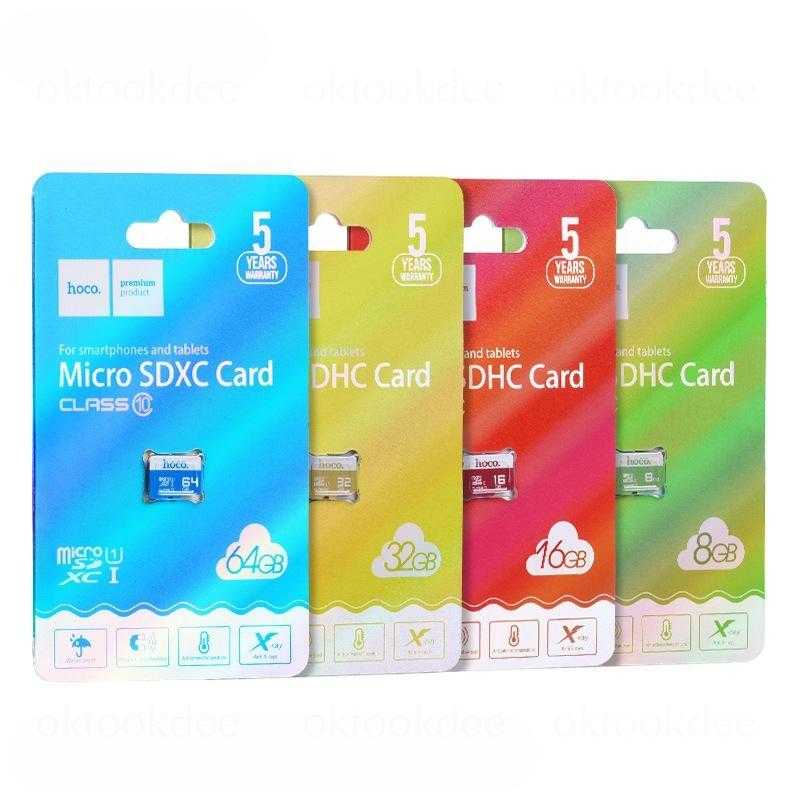 Hoco MicroSDHC 16 GB Class 10 (6957531085805)