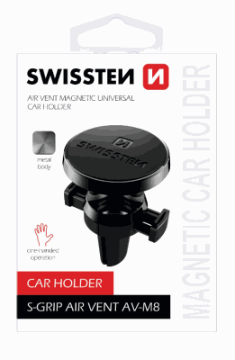 Swissten "S-Grip AV-M8 For Phone" Black