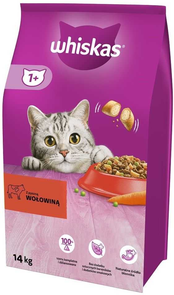 Whiskas Adult Beef, 14 kg
