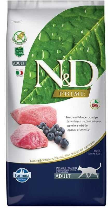 Farmina N AND D Prime Lamb AND Blueberry Adult 5kg
